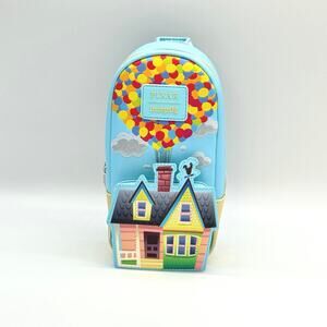Loungefly Pixar Up 15th Balloon House Mini Stationary Pencil Case Holder NEW